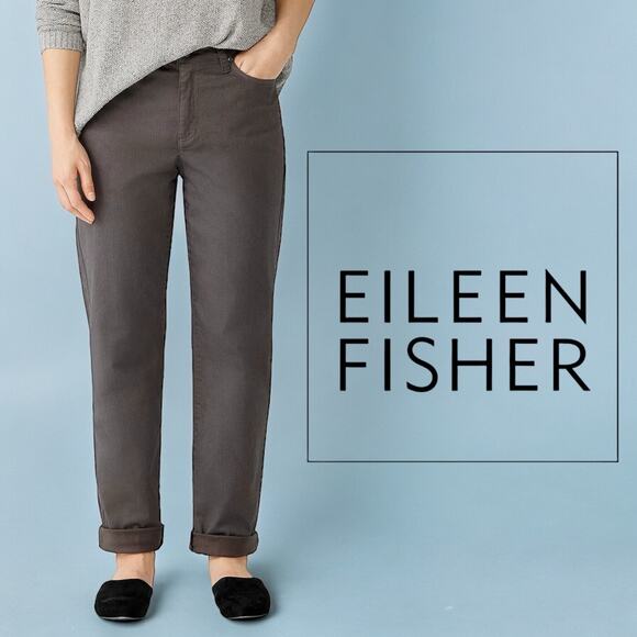 Eileen Fisher Denim - Eileen Fisher Jeans | Womens Dark Gray Pants‎ | Size 8